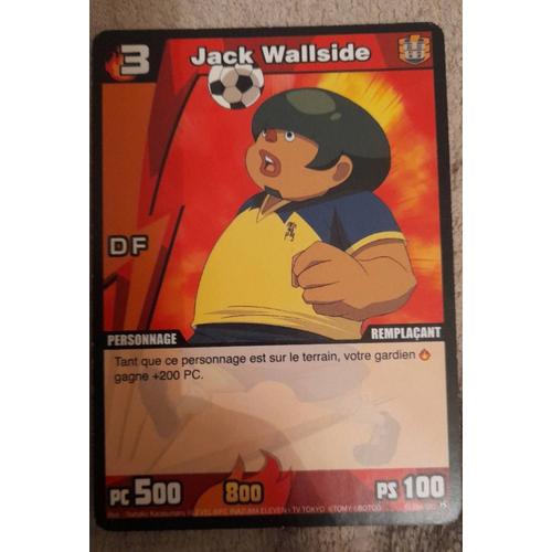 Carte Inazuma Eleven Jack Wallside
