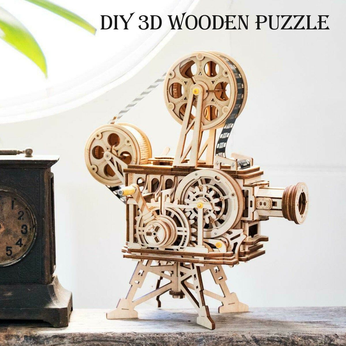 Projecteur Retro Puzzle En Trois Dimensions Jouets Educatifs... - 5