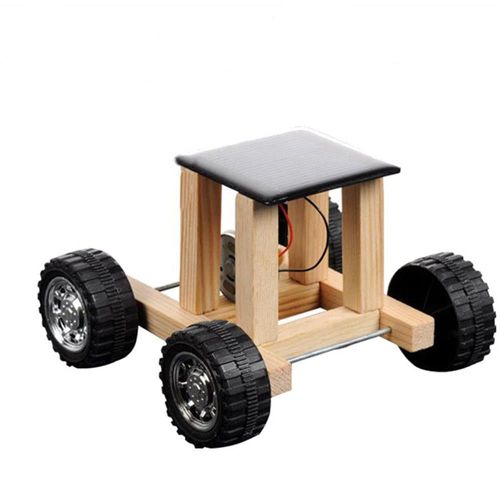 Jouet A Energie Solaire Coureur De Voiture En Bois Gadget Educatif Enfants Jouets Pour Enfants
