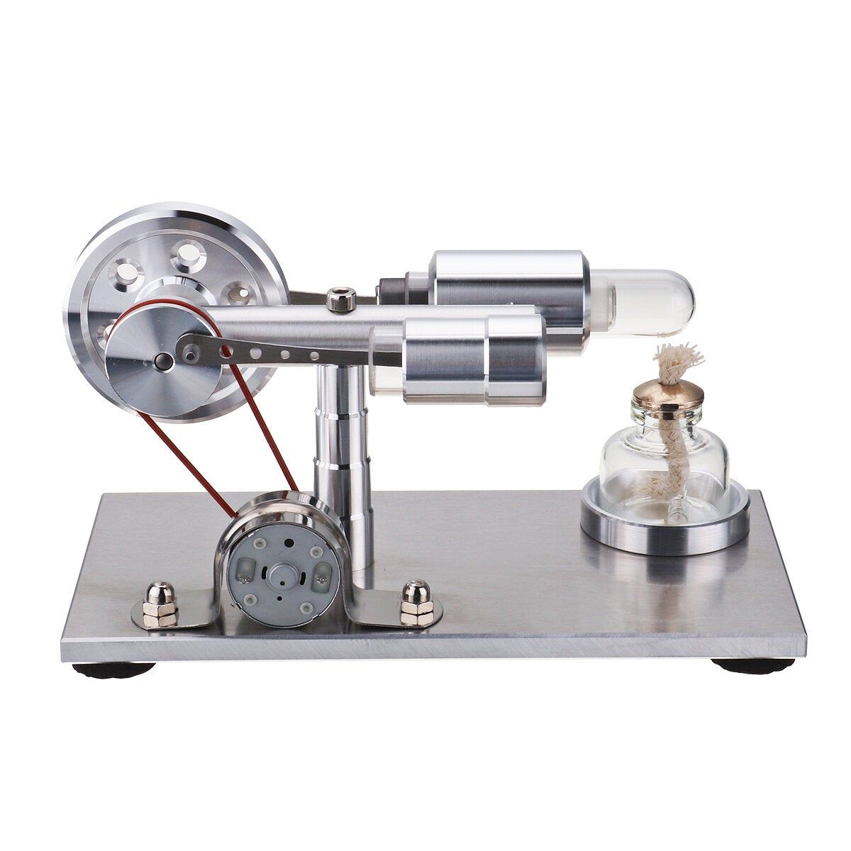 Hot Air Stirling Engine Model Generator Steam Diy Physics Sc...