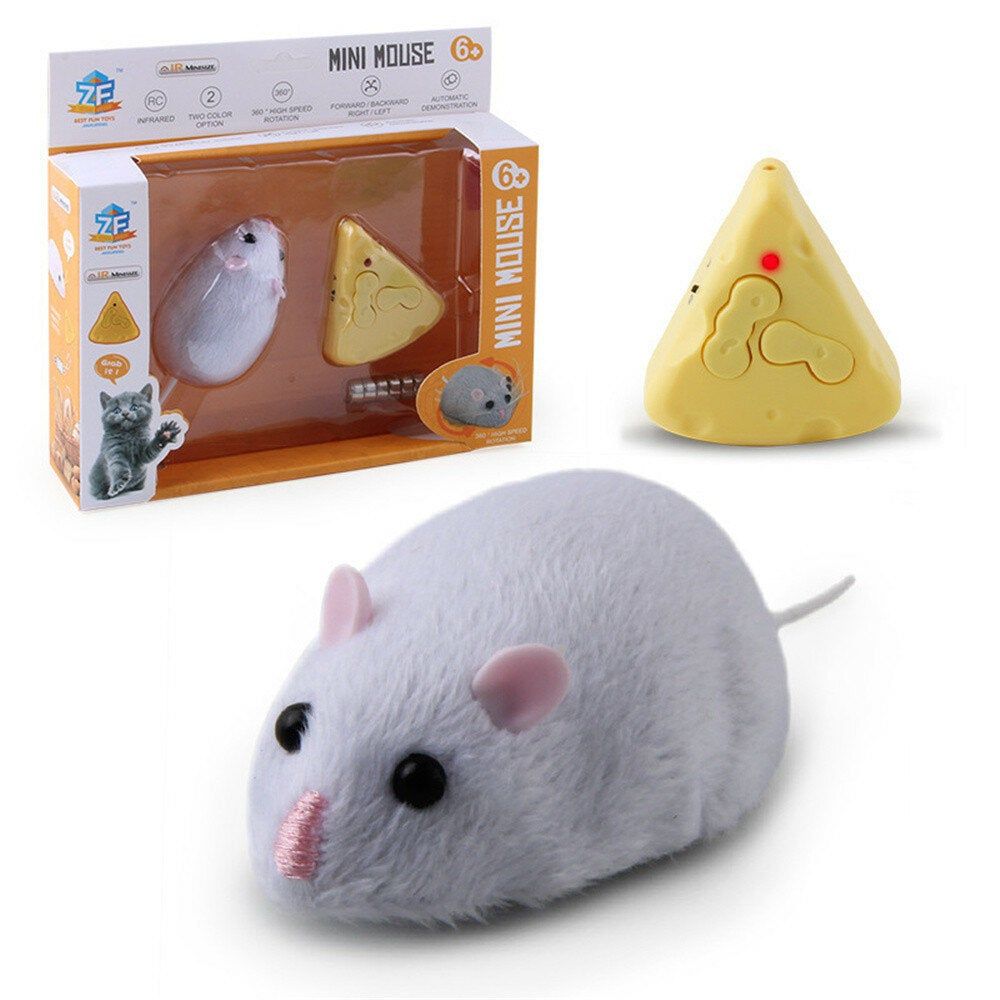 Telecommande Electronique Sans Fil Rat En Peluche Rc Souris ... - 2