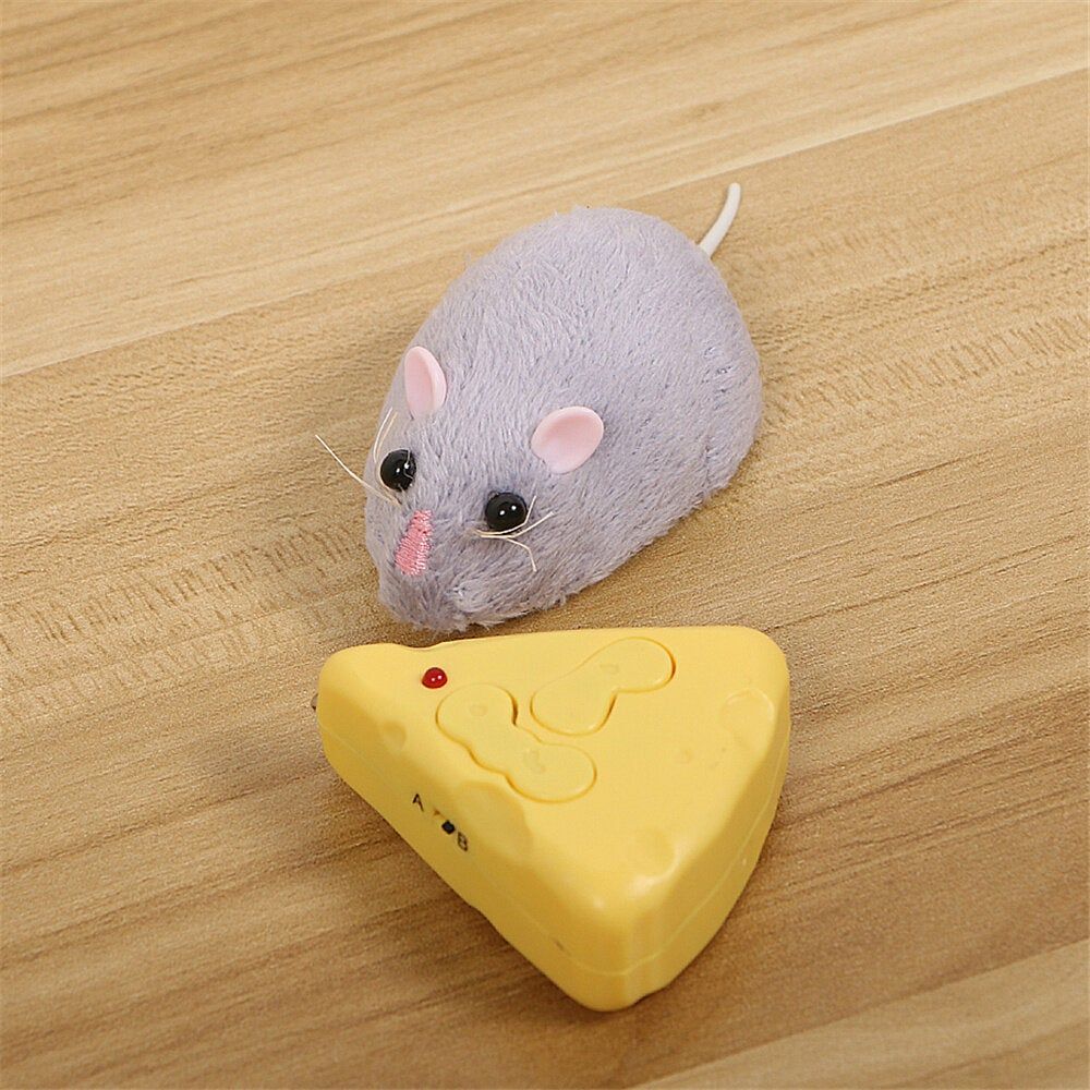 Telecommande Electronique Sans Fil Rat En Peluche Rc Souris ... - 4