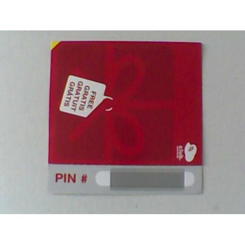 Carte Club Nintendo Non Grattée Freakyforms Deluxe 3ds