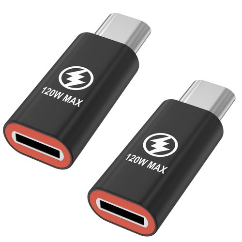 Lot 2 Adaptateurs USB-C vers lightning Compatible pour iPhone 16 / iPhone 16 PLUS / iPhone 16 PRO / iPhone 16 PRO MAX Phonillico®