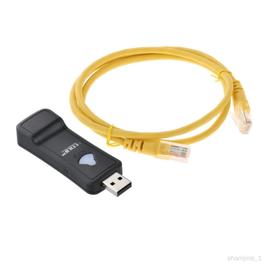 Mini adaptateur USB WiFi 300Mbps, récepteur universel sans fil, carte  réseau RJ45 WPS répéteur pour Samsung LG Sony Smart TV