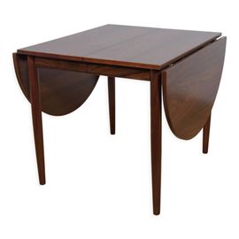 Table  Manger Danoise Extensible En Palissandre Du Milieu Du Sicle Annes 1960 Marron