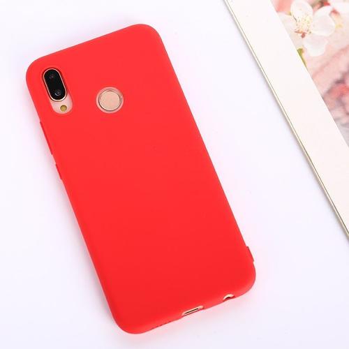 Pucctechnol Coque Samsung Galaxy A50s - Anti-Rayures Protection - Rouge #C06922