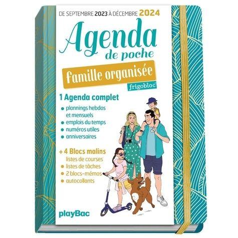 Frigobloc Mensuel 2023 Chats (de sept. 2022 à déc. 2023) Calendrier  d'organisation familiale - broché - Playbac Éditions - Achat Livre