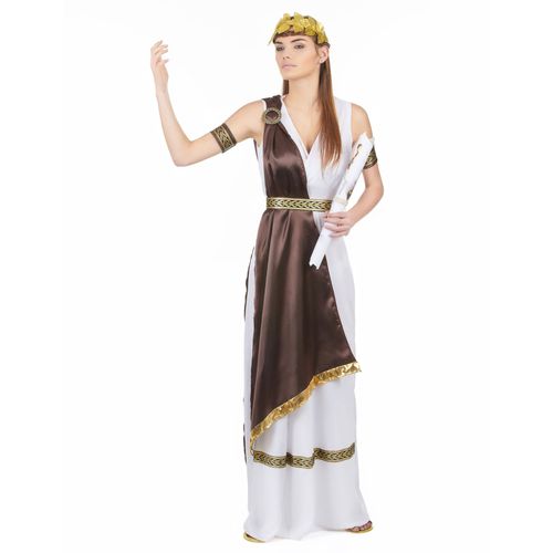 Déguisement Satiné Romaine Femme - Taille: Xxl