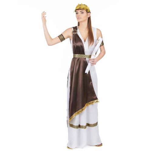 Déguisement Satiné Romaine Femme - Taille: L