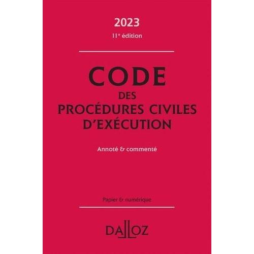 Code Des Procédures Civiles D'exécution