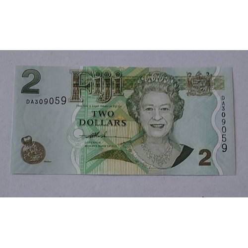 Fidjî 2 Dollars Nd (2007) Neuf/Unc 