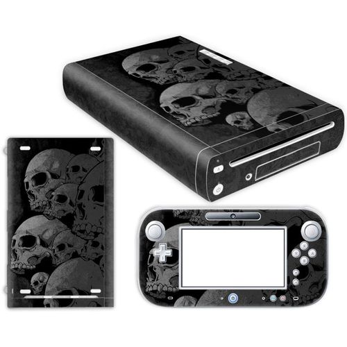 Kit De Autocollants Skin Decal Pour Console De Jeu Nintendo Wii U Corps Entier 0246-0270, T1tn-Wiiu-0246