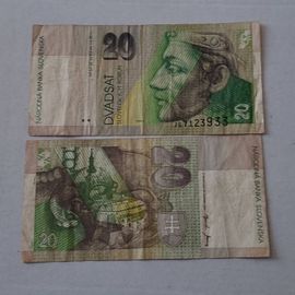 Slovaquie 20 Korun 2001