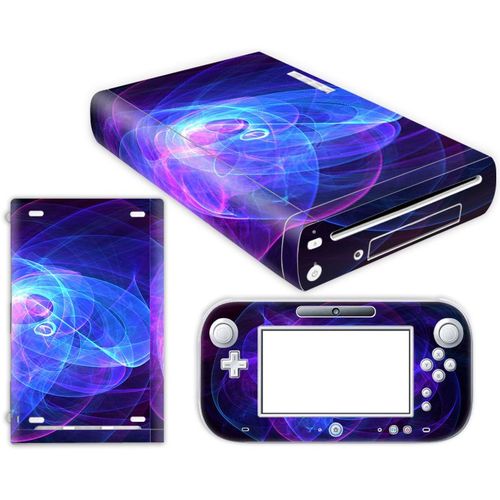 Kit De Autocollants Skin Decal Pour Console De Jeu Nintendo Wii U Corps Entier 0246-0270, T1tn-Wiiu-0260