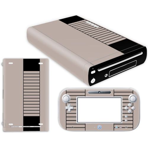 Kit De Autocollants Skin Decal Pour Console De Jeu Nintendo Wii U Corps Entier 0246-0270, T1tn-Wiiu-0247