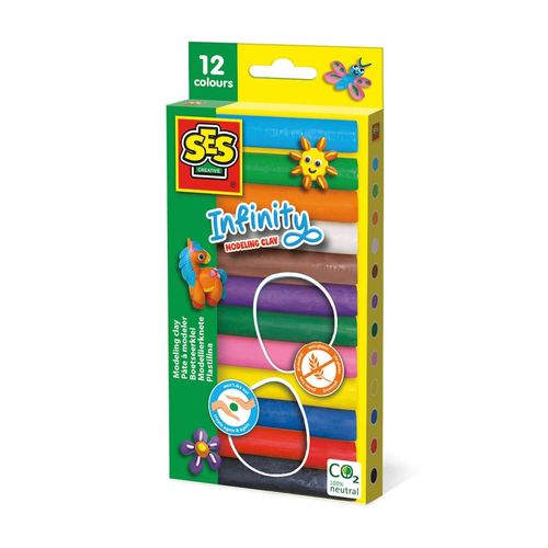 Set De Pâte À Modeler Infinity 12 X 15g