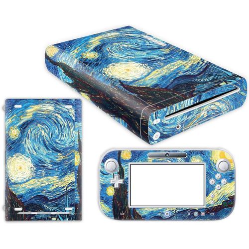 Kit De Autocollants Skin Decal Pour Console De Jeu Nintendo Wii U Corps Entier 0246-0270, T1tn-Wiiu-0261