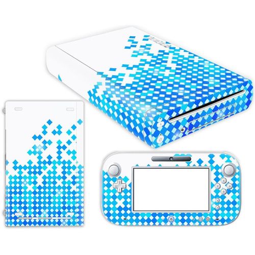 Kit De Autocollants Skin Decal Pour Console De Jeu Nintendo Wii U Corps Entier 0246-0270, T1tn-Wiiu-0248