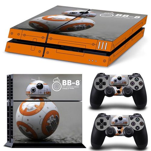 Kit De Autocollants Skin Decal Pour Manette Star War Pour Console De Jeu Ps4, T1tn-Ps4-6161