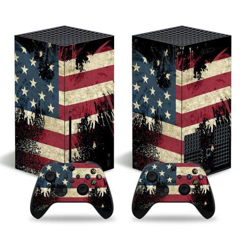 Kit De Autocollants Skin Decal Pour Corps Complet De La Console De Jeu Xbox Series X, T1tn-Seriesx-0974