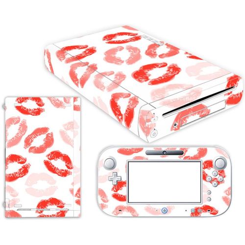 Kit De Autocollants Skin Decal Pour Console De Jeu Nintendo Wii U Corps Entier 0246-0270, T1tn-Wiiu-0250