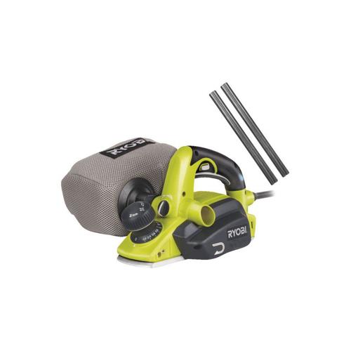 Pack RYOBI Rabot électrique EPN7582NHG - 750W - 82mm - Jeu de 2 fers jetables carbure - PB82A2