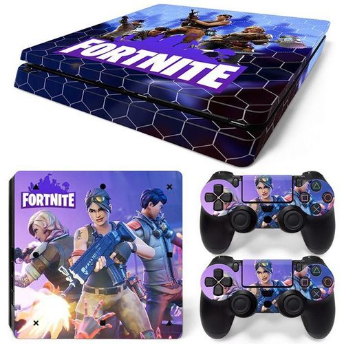 Kit De Autocollants Skin Decal Pour Console De Jeu Ps4 Slim Corps Entier Fortnite Fortnite, T1tn-Ps4slim-1859