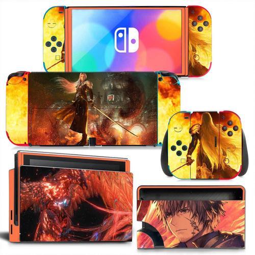 Kit De Autocollants Skin Decal Pour Commutateur Oled Ns Console De Jeu Final Fantasy, T1tn-Nsoled-1845