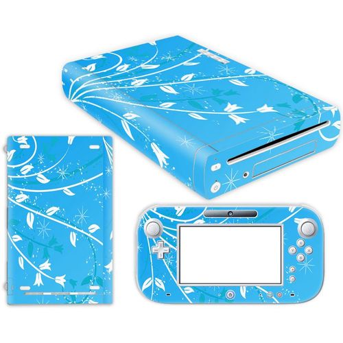Kit De Autocollants Skin Decal Pour Console De Jeu Nintendo Wii U Corps Entier 0246-0270, T1tn-Wiiu-0266