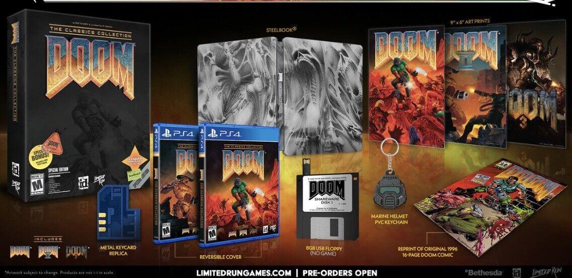 doom limited run ps4