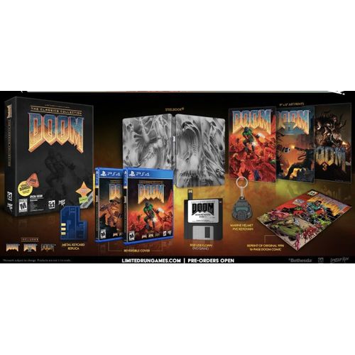 Doom: The Classics Collection Edition Special - Playstation 4 (Limited Run #395)