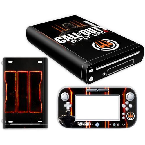 Kit De Autocollants Skin Decal Pour Console De Jeu Nintendo Wii U Corps Entier 0246-0270, T1tn-Wiiu-0267