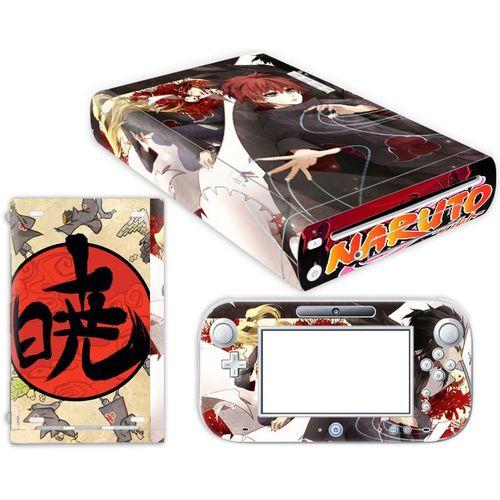 Kit De Autocollants Skin Decal Pour Console De Jeu Nintendo Wii U Corps Entier 0246-0270, T1tn-Wiiu-0253