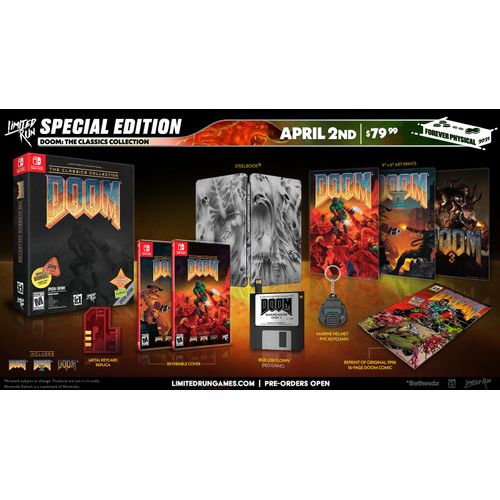 Doom: The Classics Collection Edition Special - Nintendo Switch (Limited Run #102)
