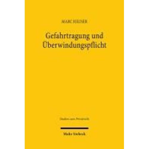 Gefahrtragung Und Überwindungspflicht