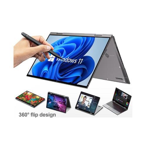 Ordinateur Portable à Écran Tactile TouchScreen PC FHD 1080P 11.6" Windows 11 Wifi 5G RAM 8Go SSD 256Go