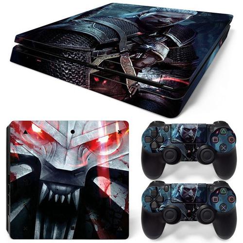 Kit De Autocollants Skin Decal Pour Console De Jeu Ps4 Slim Console De Jeu Metal Gear, T1tn-Ps4slim-1028