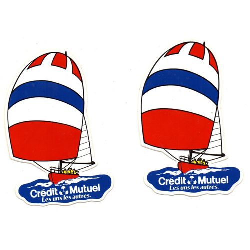 Autocollant Sticker Crédit Mutuel