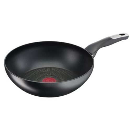 Wok Unlimited 28 Cm Induction Revêtement Antiadhésif Anti-Rayures G2551902 Tefal