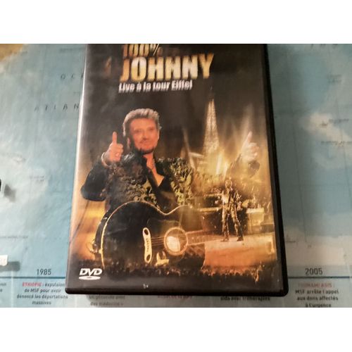 Dvd 100%Johnny A La Tour Eiffel.