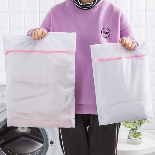 couleur comme l'image montrée Sac à linge en maille à fermeture éclair,  filet à linge pour le lavage des vêtements, soutien-gorge, sous-vêtements,  chaussettes, Machine à laver, ensemble de sacs à linge