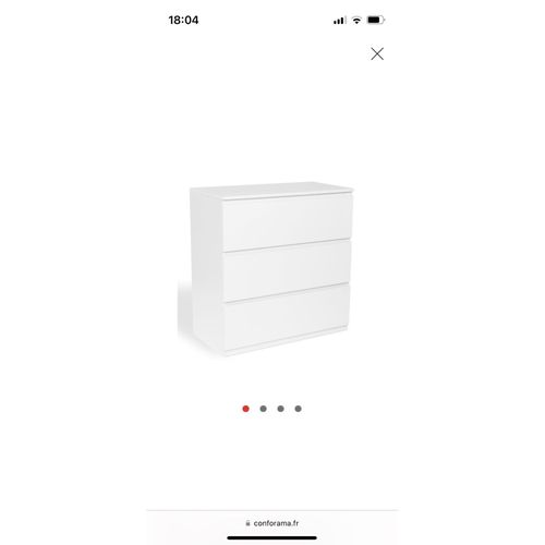 Commode 3 Tiroirs 