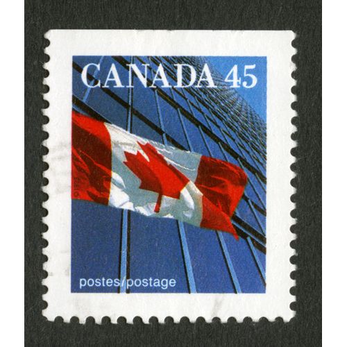 Timbre Oblitéré Canada, Postes, Postage, 45