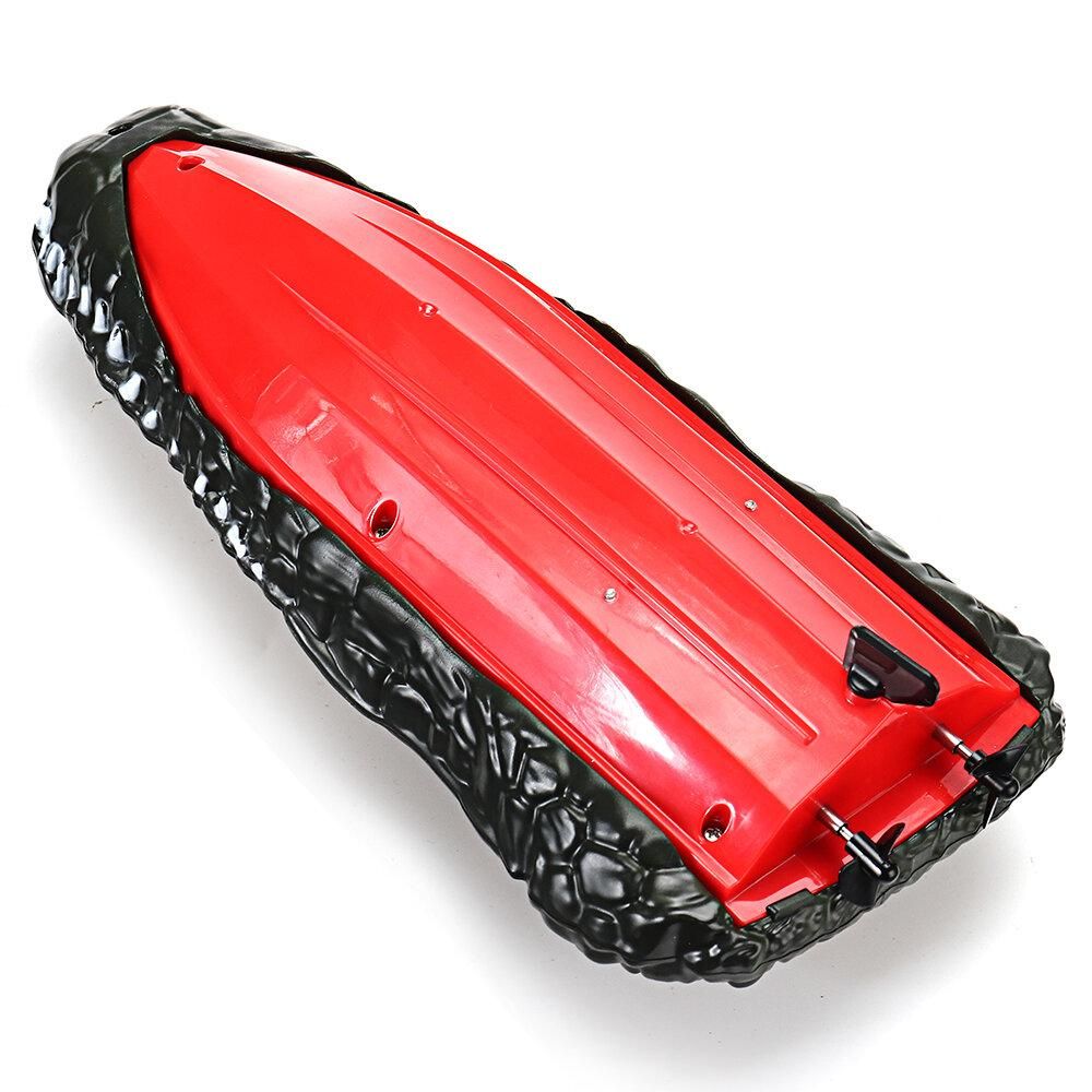 2.4g Rc Bateau 2 En 1 Simulation Crocodile Double Moteurs Ve... - 4
