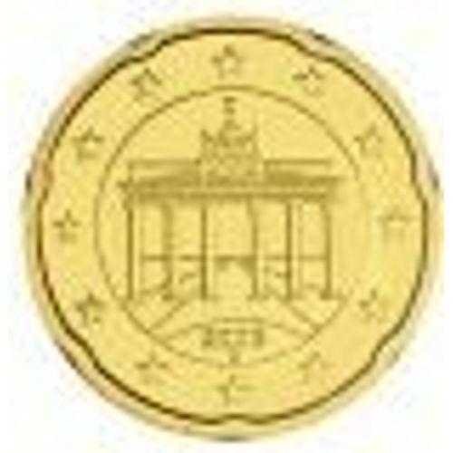 Allemagne 20 Cent 2008 D Tirage: 16.590.000 Piece Euro