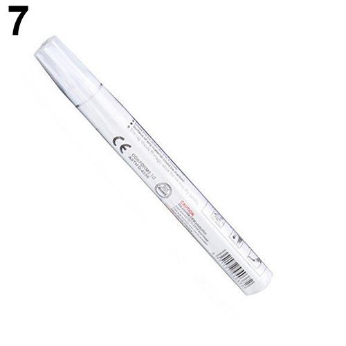 Stylo Marqueur De Peinture Permanent Étanche Pour Voiture, Stylo De Peinture Durable, Fixation Rigide, Bande De Roulement En Caoutchouc, Accès En Métal, 8 Couleurs, Accessoires, 1 Pièce