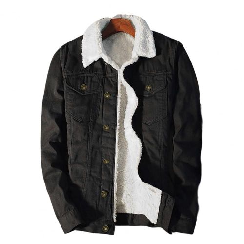 Vestes D'hiver En Jean Pour Hommes, Manteaux Chauds D'extérieur, Doublure En Laine, Plus Épaisse, Grande Taille, Pour Voyage, Nouvelle Collection M-4xl