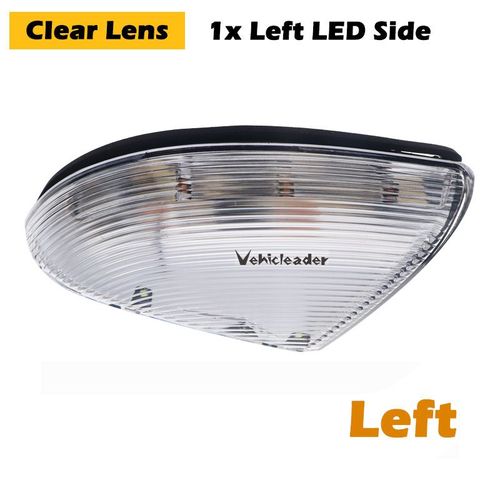 Marqueurs De Rétroviseurs Latéraux Ambre/Blanc, Pour Dodge Ram 2009 & 10-14 2014 1500, Clignotants De Rétroviseurs Latéraux/Drl 12v