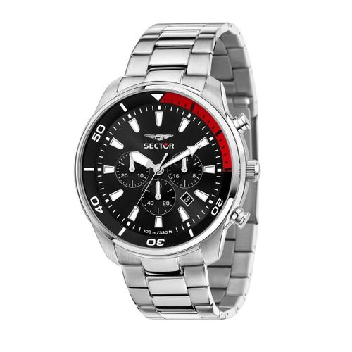Mens Watch Sector R3273602018, Quartz, 48mm, 10atm